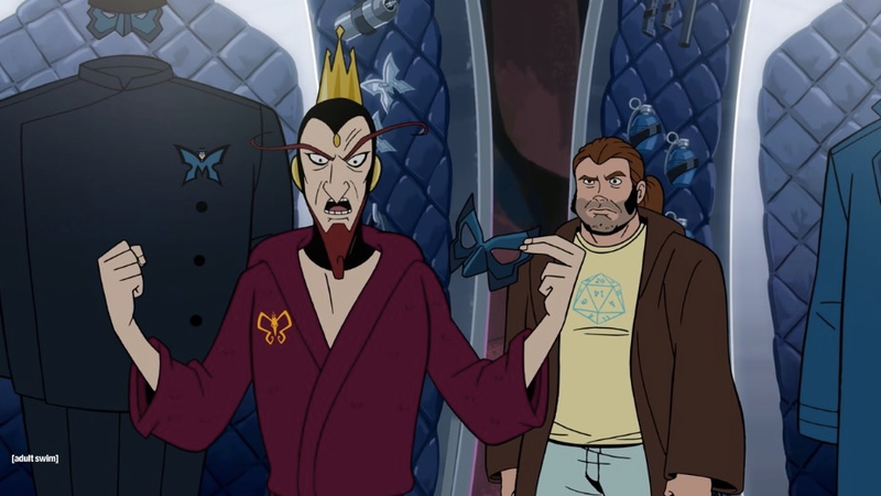 The Monarch and Gary, up to no good as always.